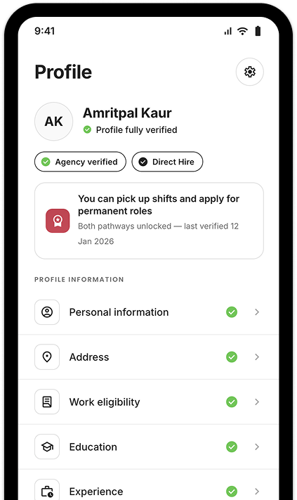 Carelynk app mockup